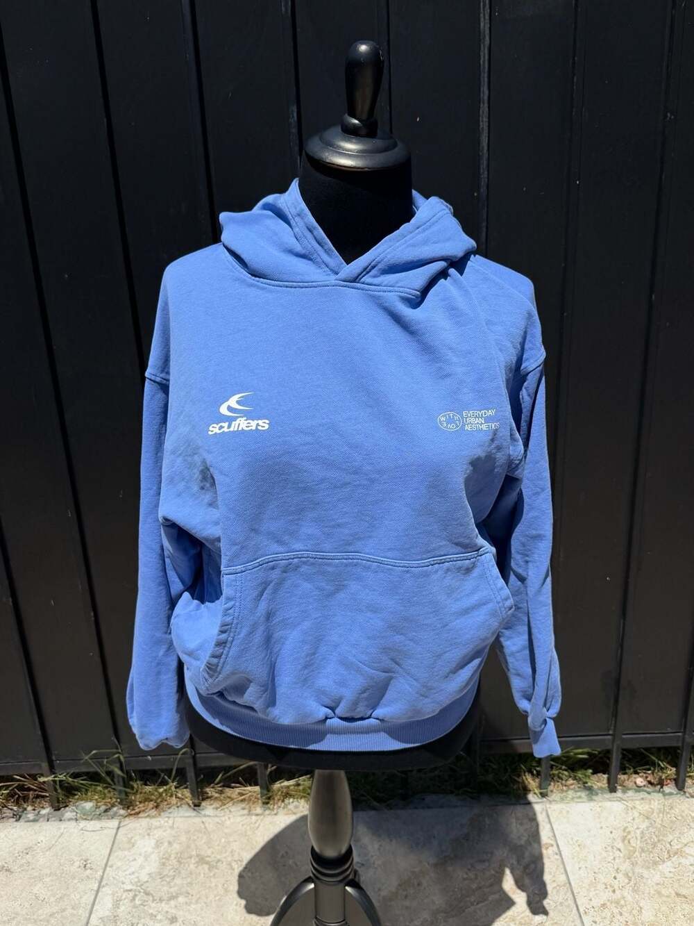 Scuffers Royal Blue Everyday Urban Aesthetics Hoodie